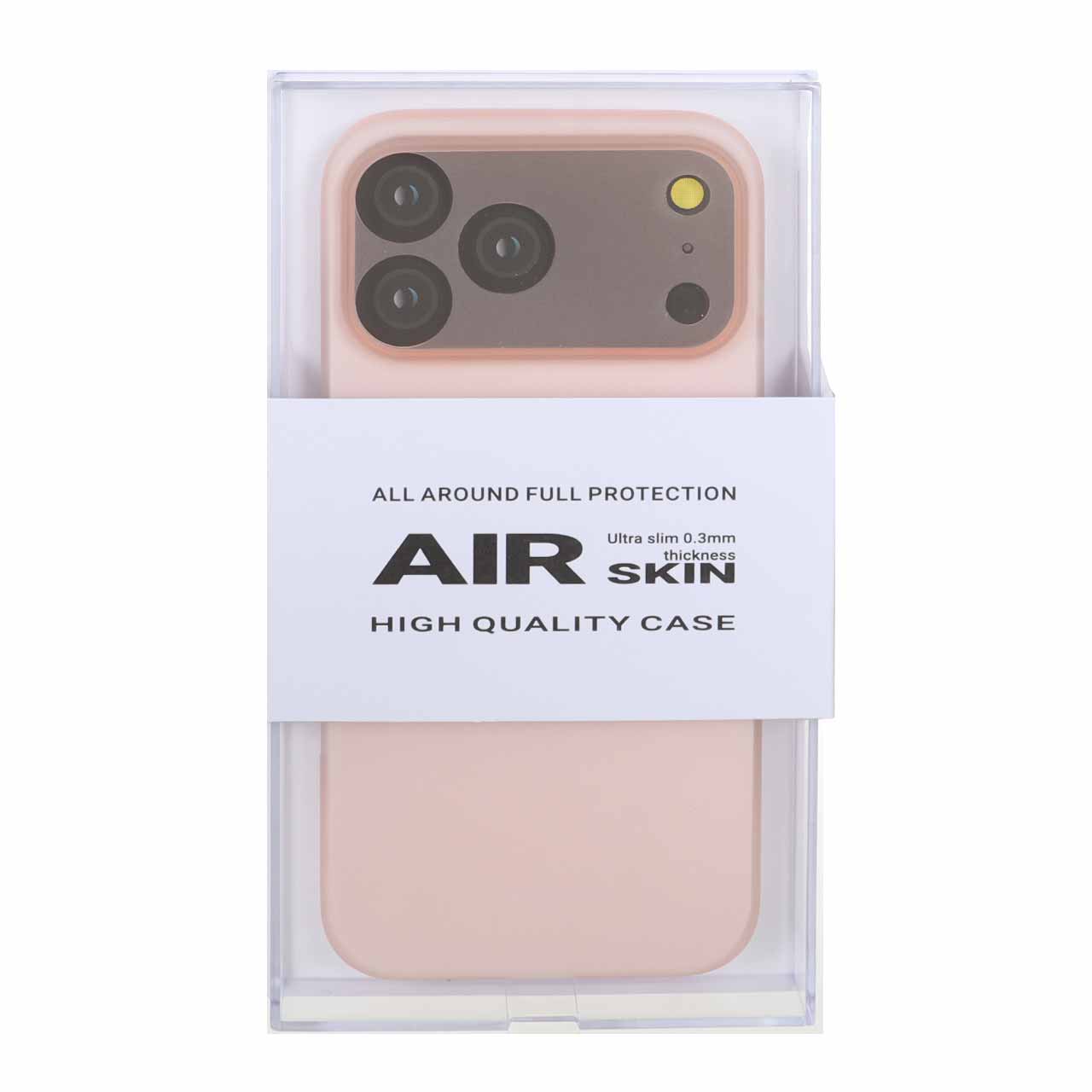 قاب Original KDoo Air Skin مدل Apple iPhone 17 Pro Max - صورتی (پک دار) - NTC